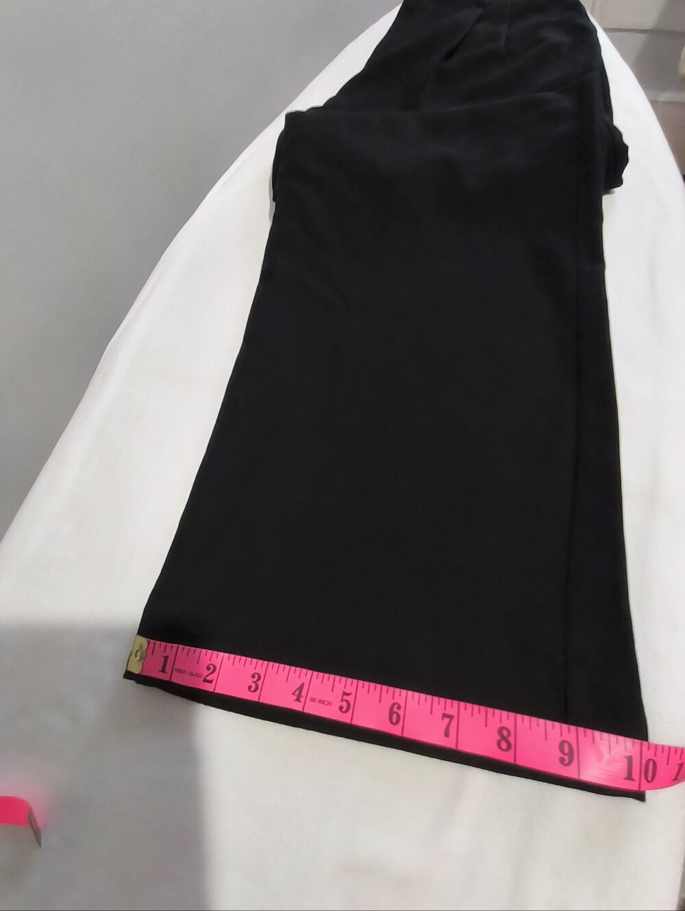 ANINE BING Black Wide Leg High Rise Pants Size 40 - Picture 13 of 16